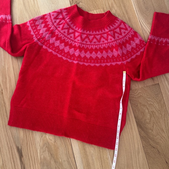 Talbots fair isle crewneck sweater - Picture 9 of 9